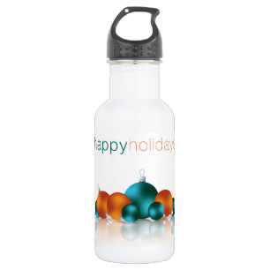Botella De Agua Navidades bauble