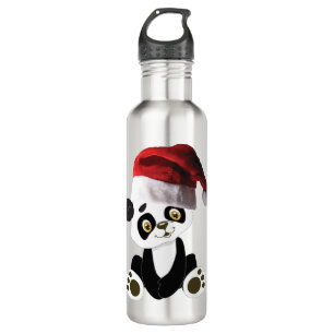 Botella De Agua navidades bebé oso panda
