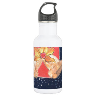 Botella De Agua Navidades Bells