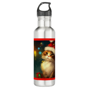 Botella De Agua Navidades Cat 3
