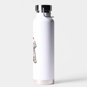 Botella De Agua Navidades coincidentes Pajama T Shirt Bichon Frise