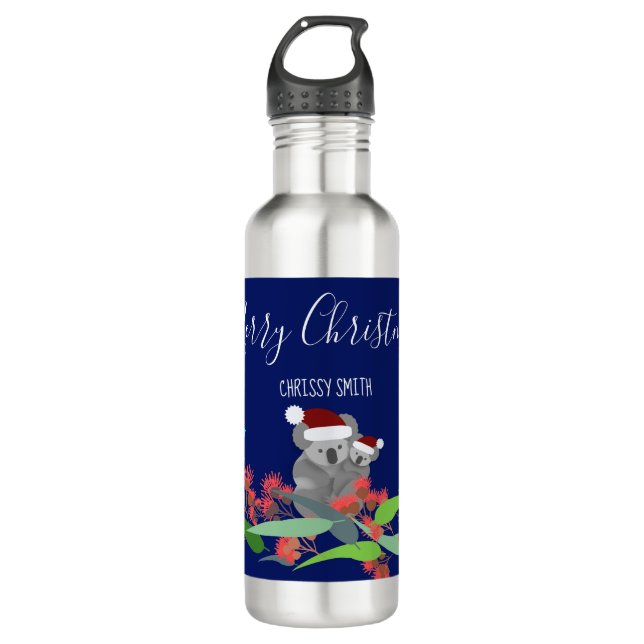 Botella De Agua Navidades de Australia (Anverso)