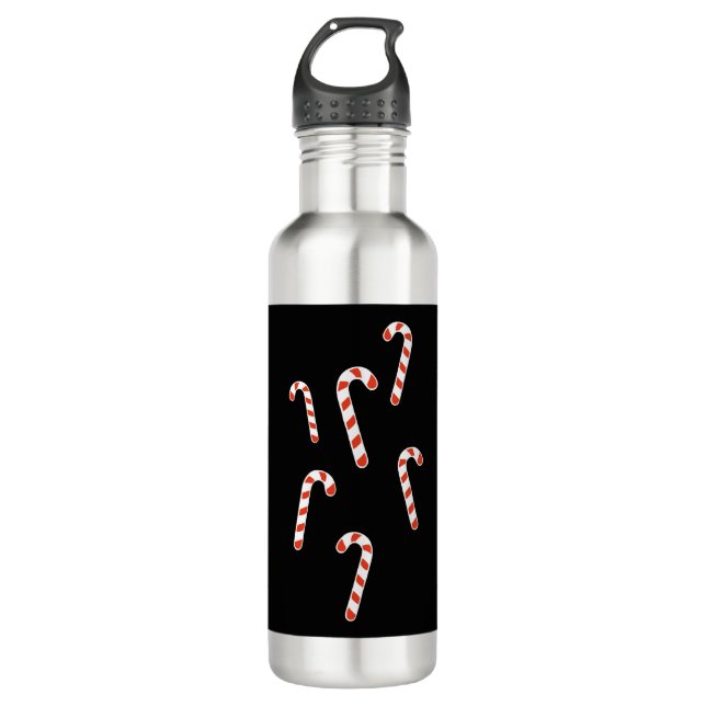 Botella De Agua Navidades de Candy Cane (Anverso)