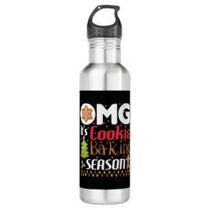 Botella De Agua Navidades de Cocina Preparada Graciosamente