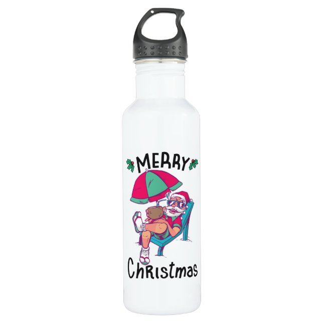 Botella De Agua Navidades de julio (Anverso)