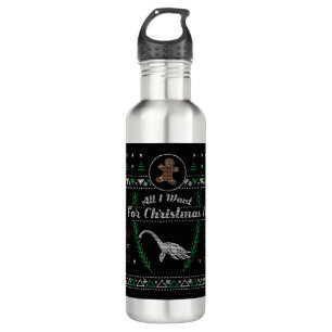 Botella De Agua Navidades de Loch Ness Monster