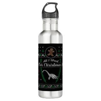 Botella De Agua Navidades de Loch Ness Monster