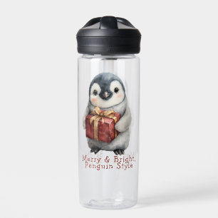Botella De Agua Navidades de Merry & Bright Penguin