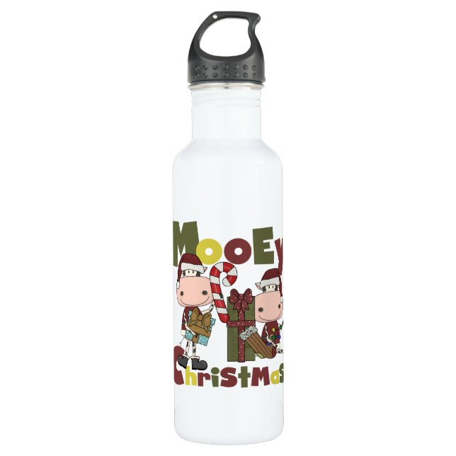 Botella De Agua Navidades de Mooey (Anverso)