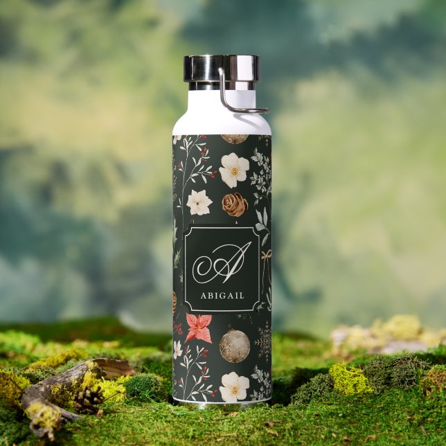 Botella De Agua Navidades del Festival Botánico de Invierno (Al aire libre (girado))