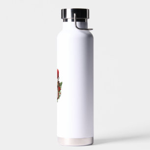 Botella De Agua Navidades divertidos Bulldog inglés