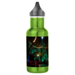 Botella De Agua Navidades En Silver Dollar City Steless Wa