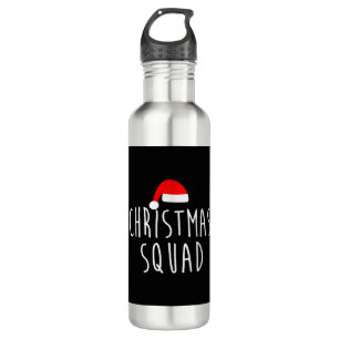 Botella De Agua Navidades familiares de los navidades de camiseta