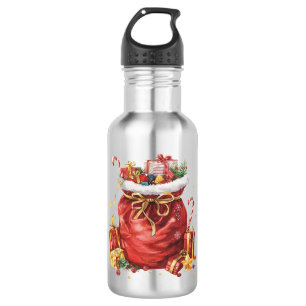 Botella De Agua Navidades festivos obsequios con regalos