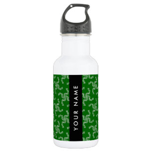Botella De Agua Navidades Garland, Green, Your name, Personalize