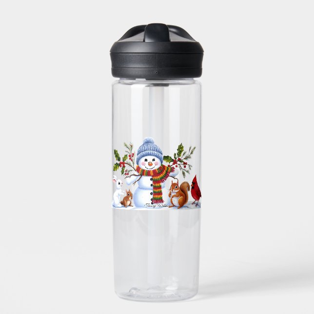 Botella De Agua Navidades graciosos modernos y de moda (Delante)