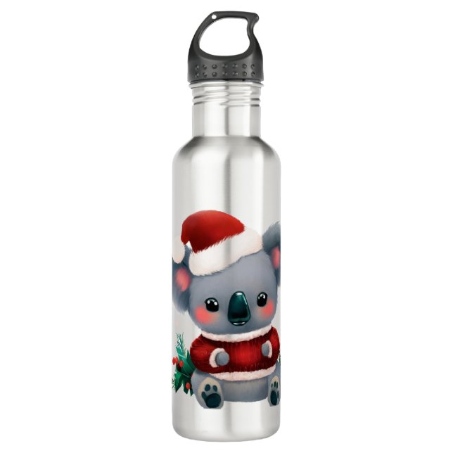 Botella De Agua Navidades Koala 3 (Anverso)