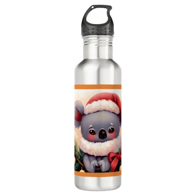 Botella De Agua Navidades Koala 4 (Anverso)