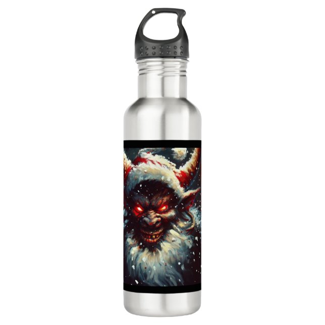 Botella De Agua Navidades Krampus 1 (Anverso)