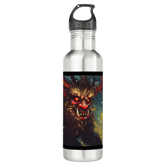 Botella De Agua Navidades Krampus 4 (Anverso)