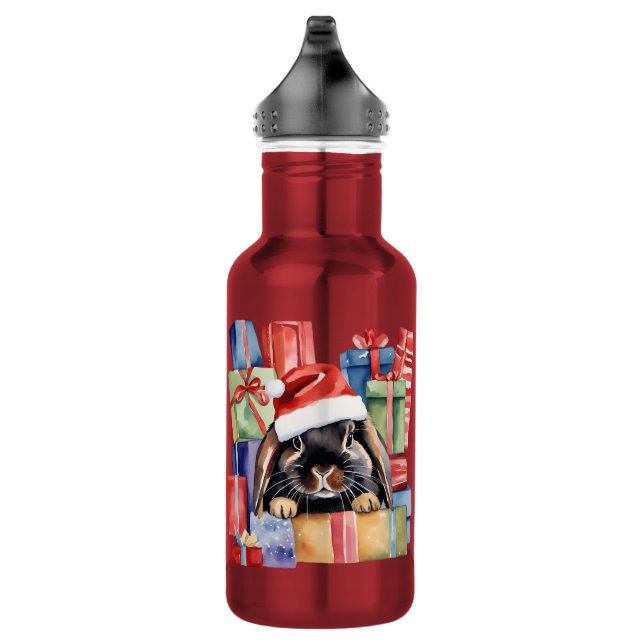 Botella De Agua Navidades Lop Conejo Conejo Conejo Conejo (Derecha)