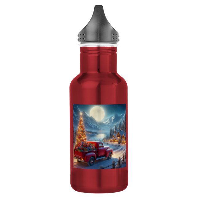 Botella De Agua Navidades mágicos hasta entrega (Izquierda)