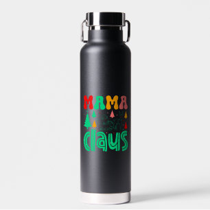 Botella De Agua Navidades Mama Claus Design-60097