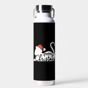 Botella De Agua Navidades Meowy
