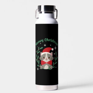 Botella De Agua Navidades Meowy