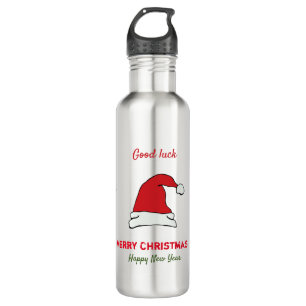 Botella De Agua Navidades minimalistas y Año Nuevo Feliz