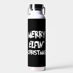 Botella De Agua Navidades - Navidades de Merry Elfin