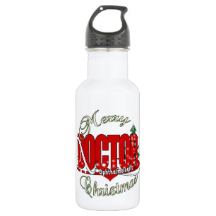 Botella De Agua NAVIDADES Oftalmólogo MÉDICA de EYE