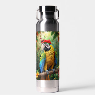 Botella De Agua Navidades Parrot As Santa Claus-76349