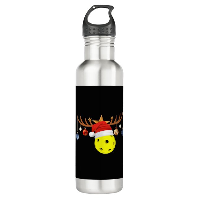 Botella De Agua Navidades Pickleball 0 (Anverso)