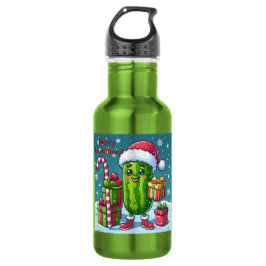 Botella De Agua Navidades se mueven con regalos
