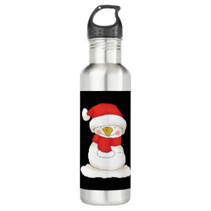 Botella De Agua navidades snowman