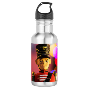 Botella De Agua Navidades soldado de juguete figurine SlipperyJoe 