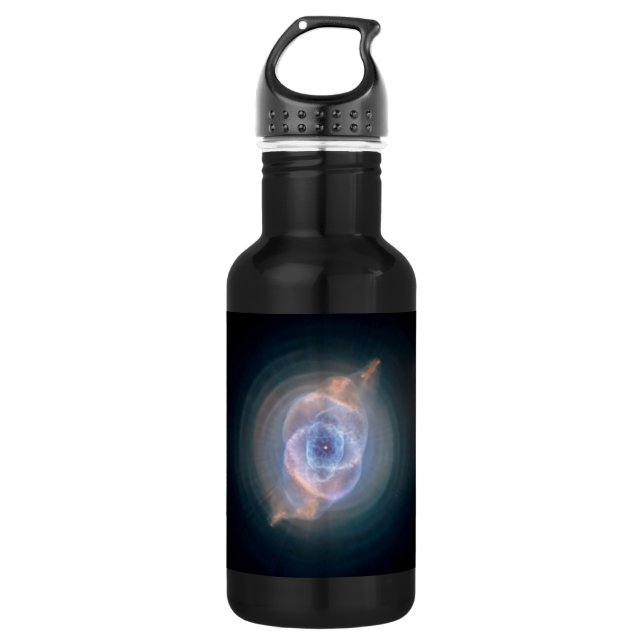 Botella De Agua Nebulosa de ojos gatos (Anverso)