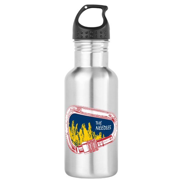 Botella De Agua Needles Climbing Carabiner (Anverso)