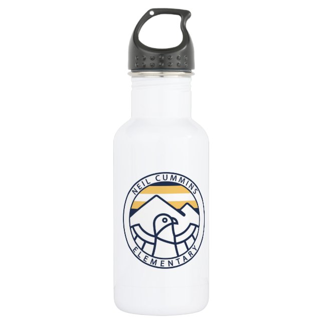 Botella de agua Neil Cummins (Anverso)