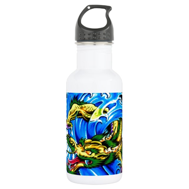 Botella De Agua Neo Jap Dragon Tattoo (Anverso)
