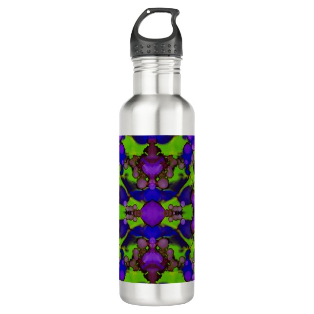 Botella De Agua Neon Bloomstorm (Anverso)