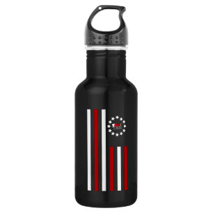 Botella De Agua Nerd - Bandera