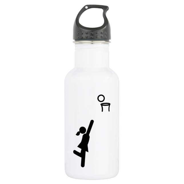 Botella De Agua Netball (Anverso)