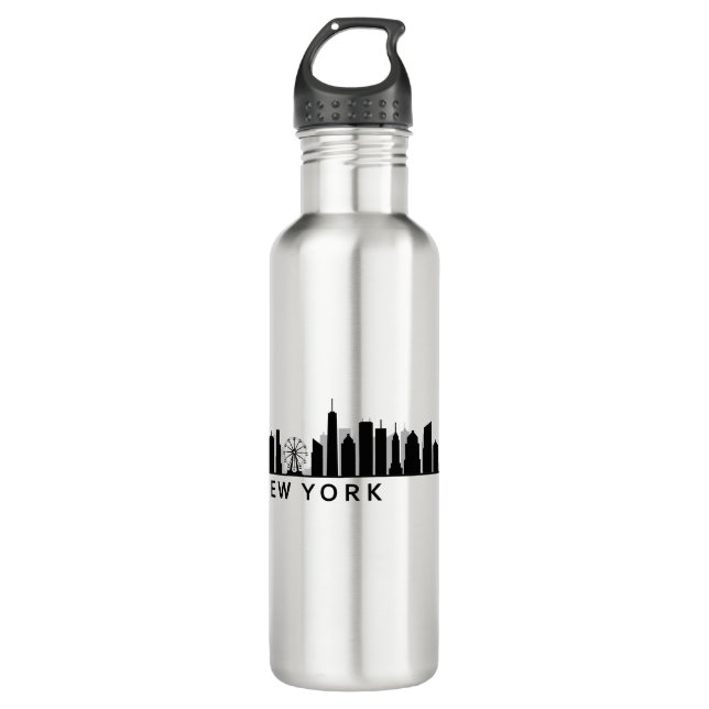 Botella De Agua New York Skyline (Anverso)