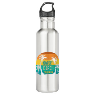 Botella De Agua Newport Beach Retro