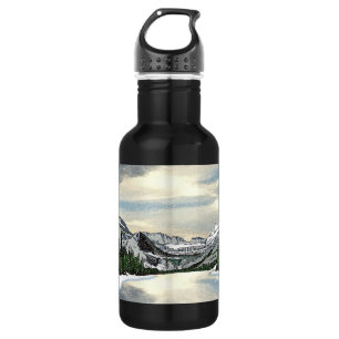 Botella De Agua Nieve glaciar