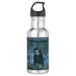 Botella De Agua Niña de Flor Canalizada (por Walter Gramatté)