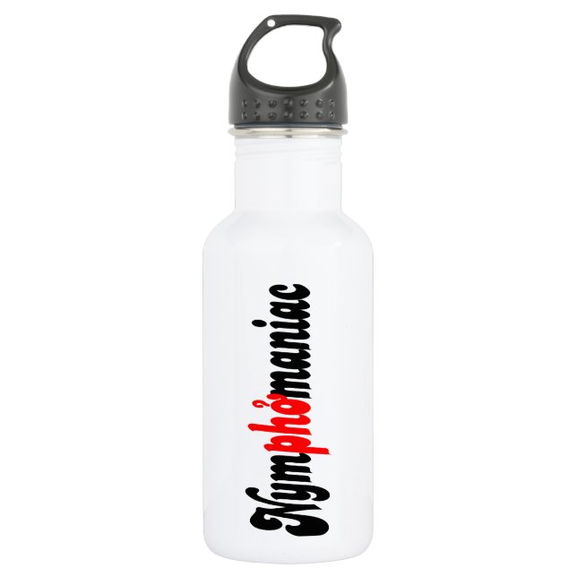Botella De Agua Ninfómana (Anverso)
