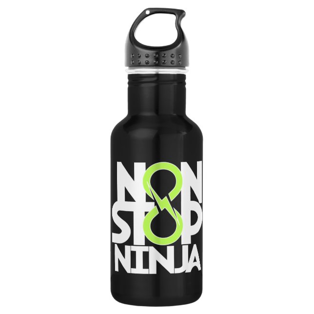 Botella de agua Ninja (Anverso)
